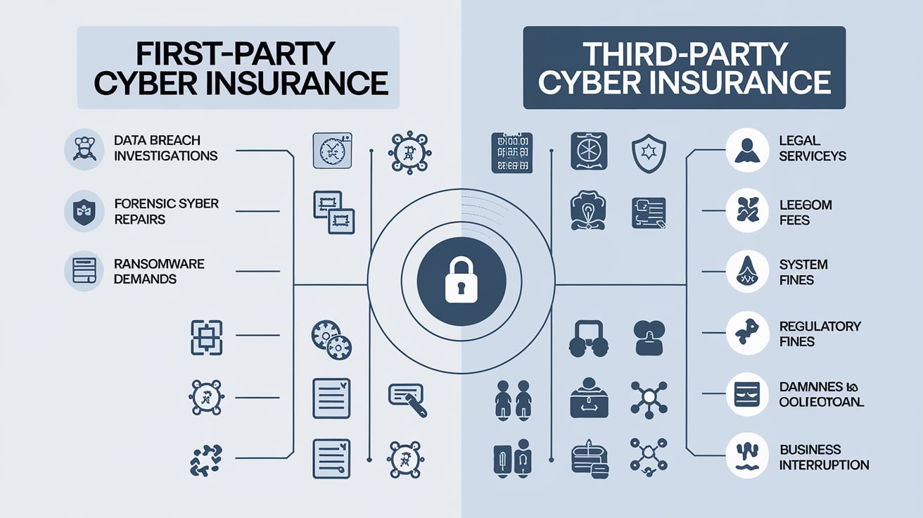 First Party vs Third Party Cyber Insurance Everything You Need to Know